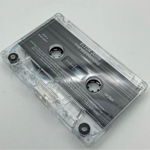 Elton John • The Big Picture Cassette Tape - Picture 3 of 4